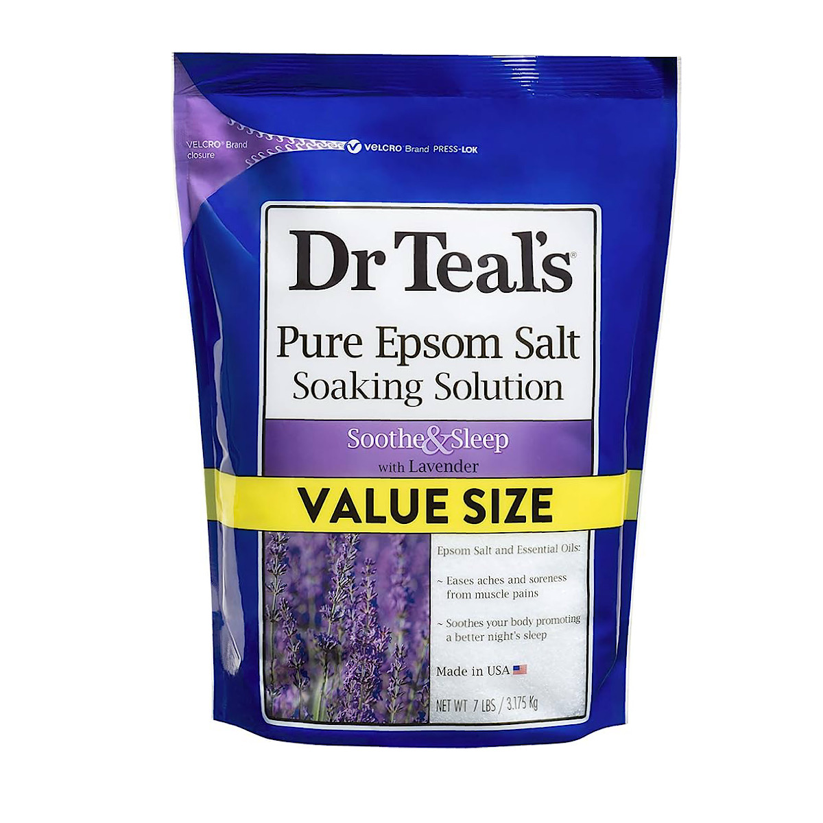 Dr Teal's Lavender Epsom Salt 3.175kg